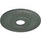 Ekena Millwork Melonie Ceiling Medallion (Canopies up to 6 3/8"), 16"OD x 3 5/8"ID x 3/4"P, Cloud Burst Crackle CM16MLCBC - alternate 2